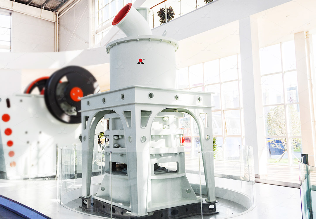 MW Ultrafine Grinding Mill processing ceramic materials with advanced dust collection system